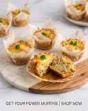Ham & Cheese Breakfast Muffins